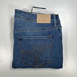 Seven7 Jeans Rhinestone Floral Boyfriend Size 16 Western Cowgirl NWT